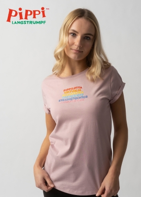 T-Shirt "Pippi Viktualia" - rosé